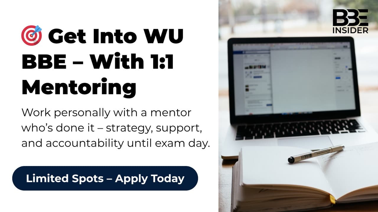 Mentoring: WU BBE Exam Preparation