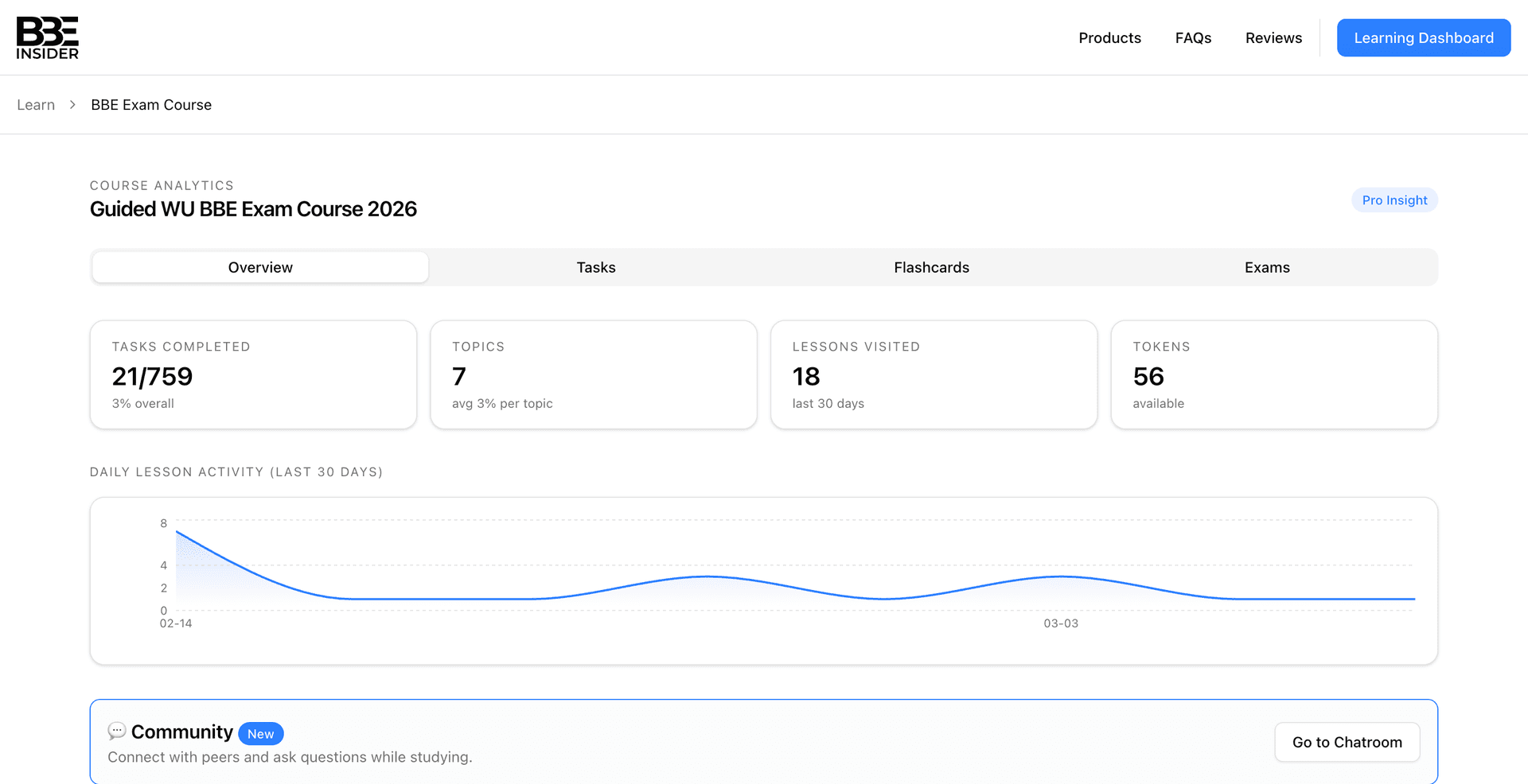 BBE Insider app screenshot